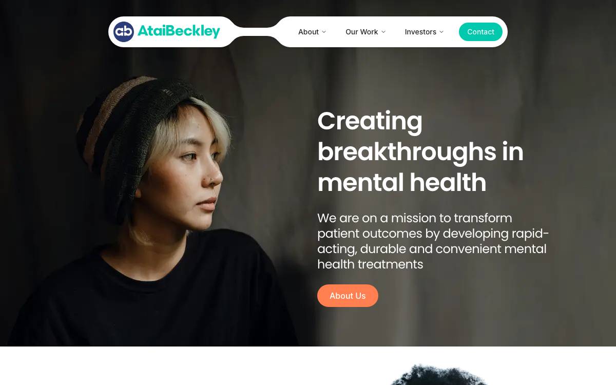 atai Life Sciences website preview