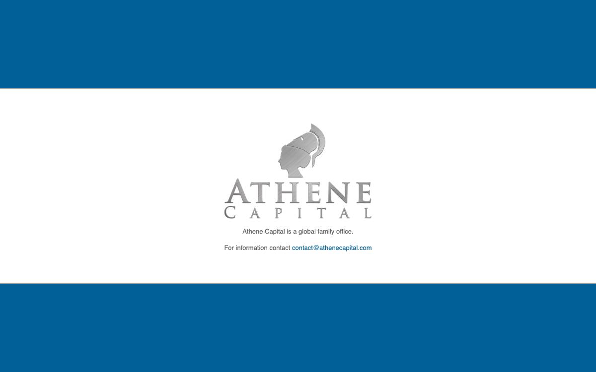 Athene Capital website preview