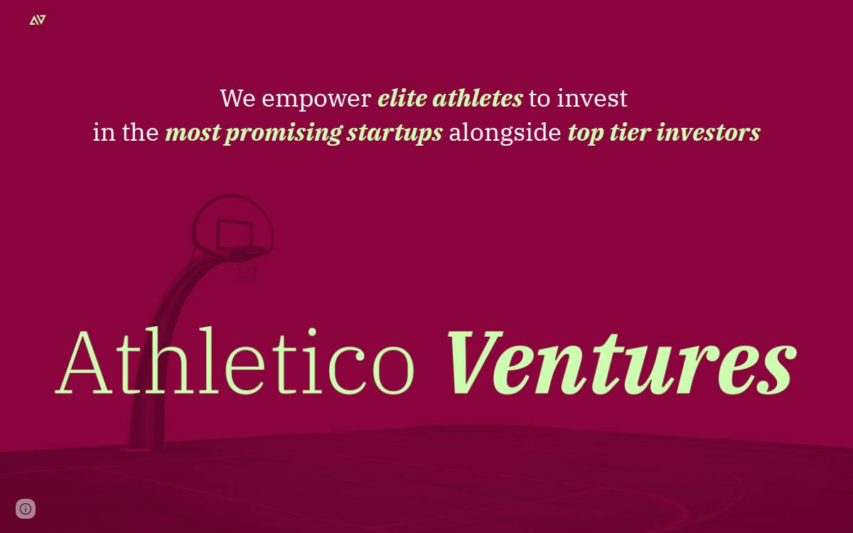 Athletico Ventures website preview