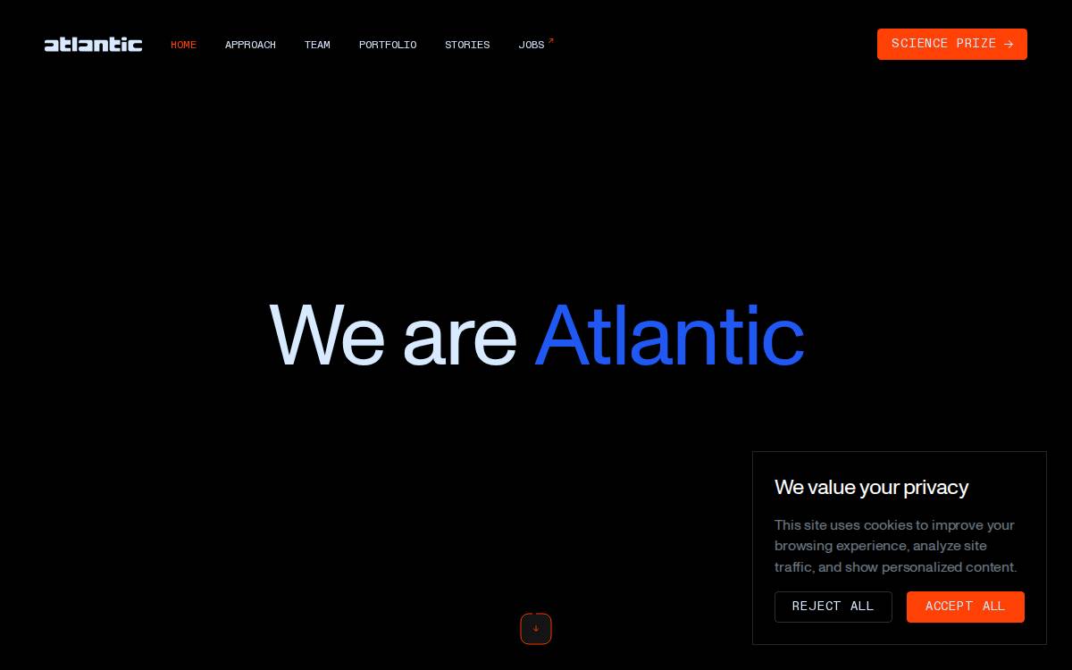 Atlantic website preview