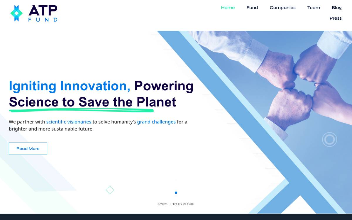 ATP website preview