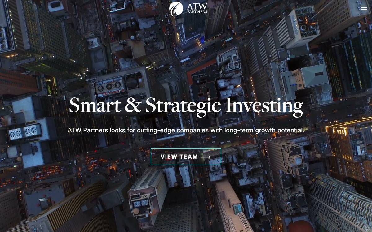 ATW Partners website preview