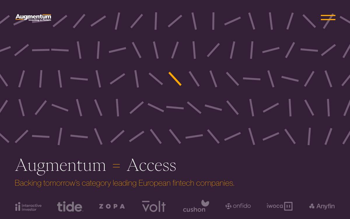 Augmentum Capital website preview