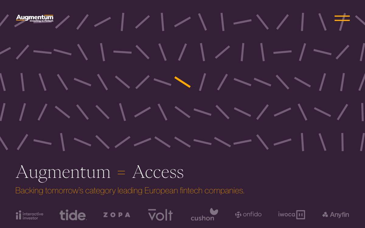 Augmentum Fintech website preview