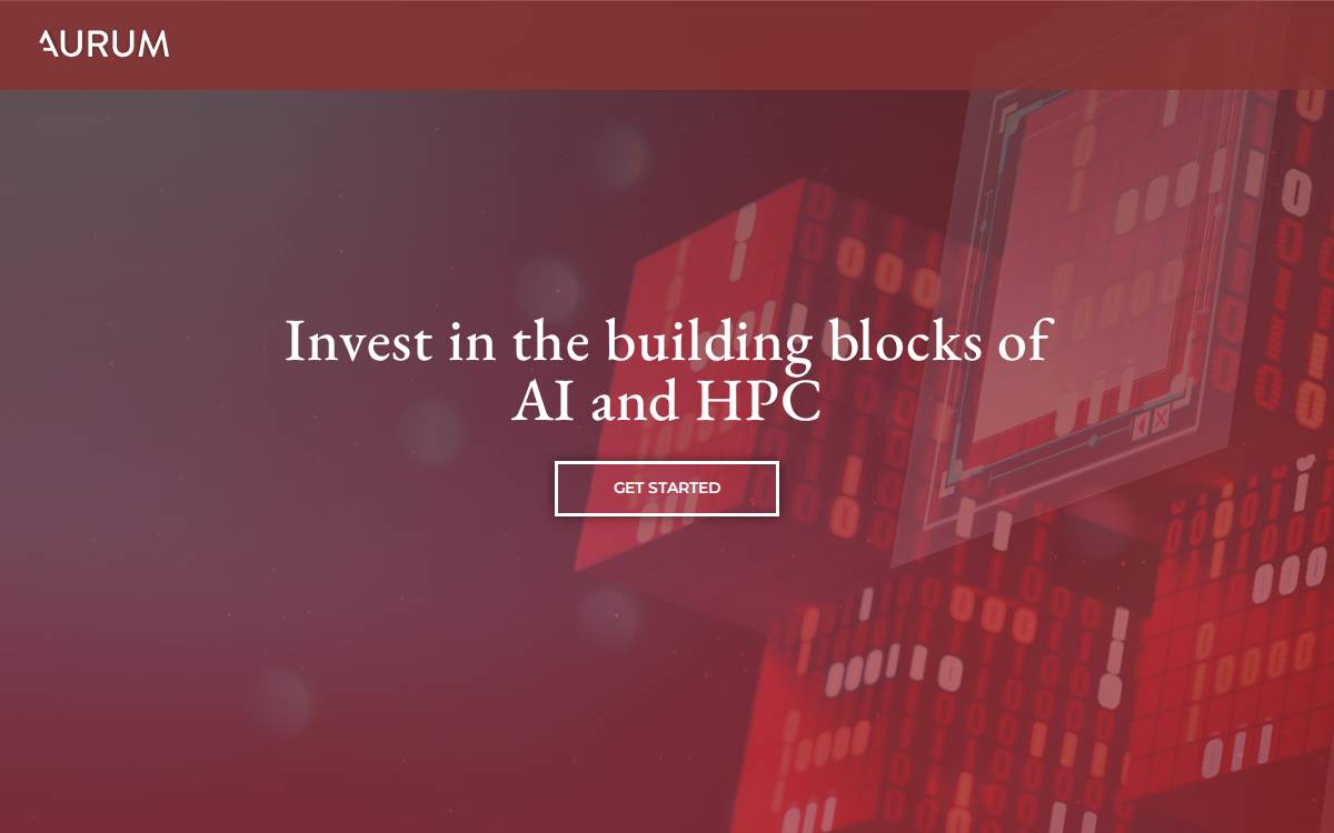 Aurum website preview