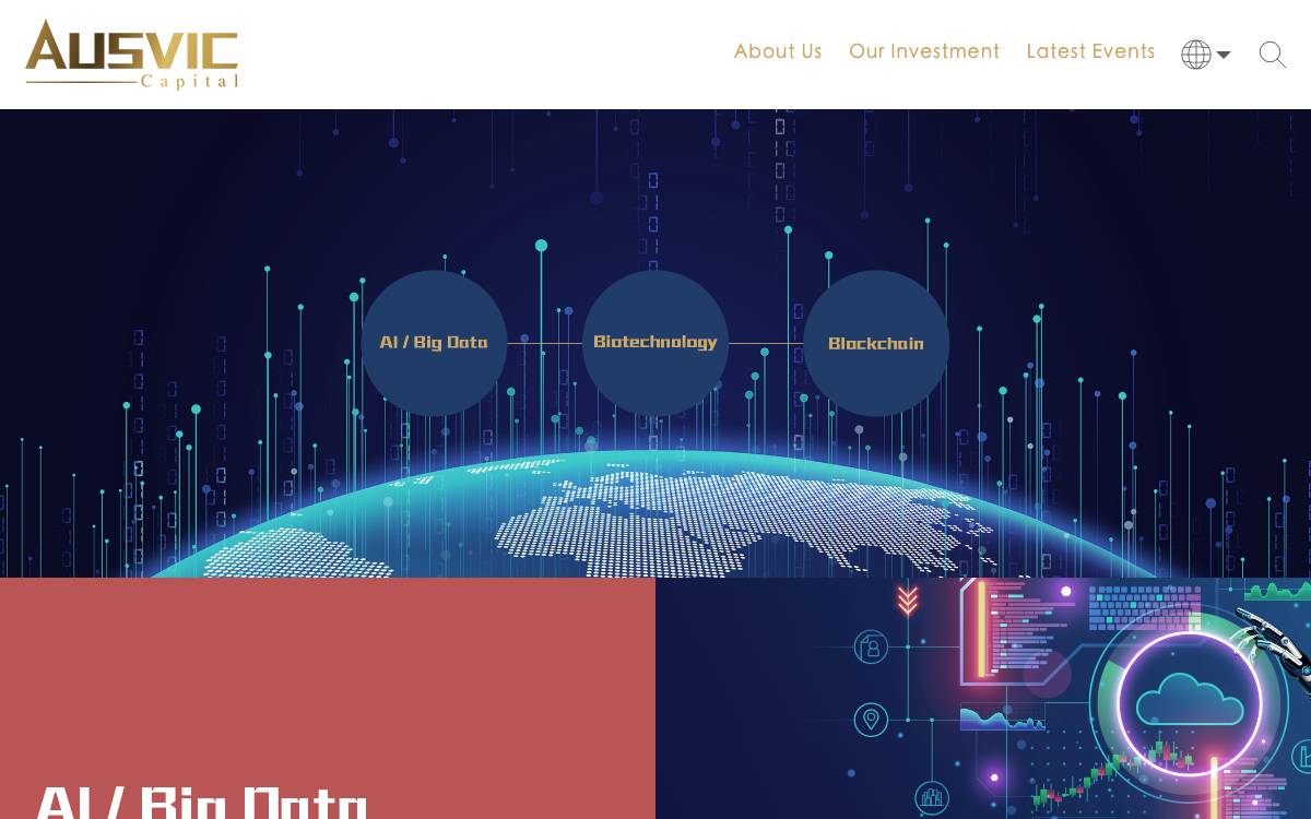Ausvic Capital website preview