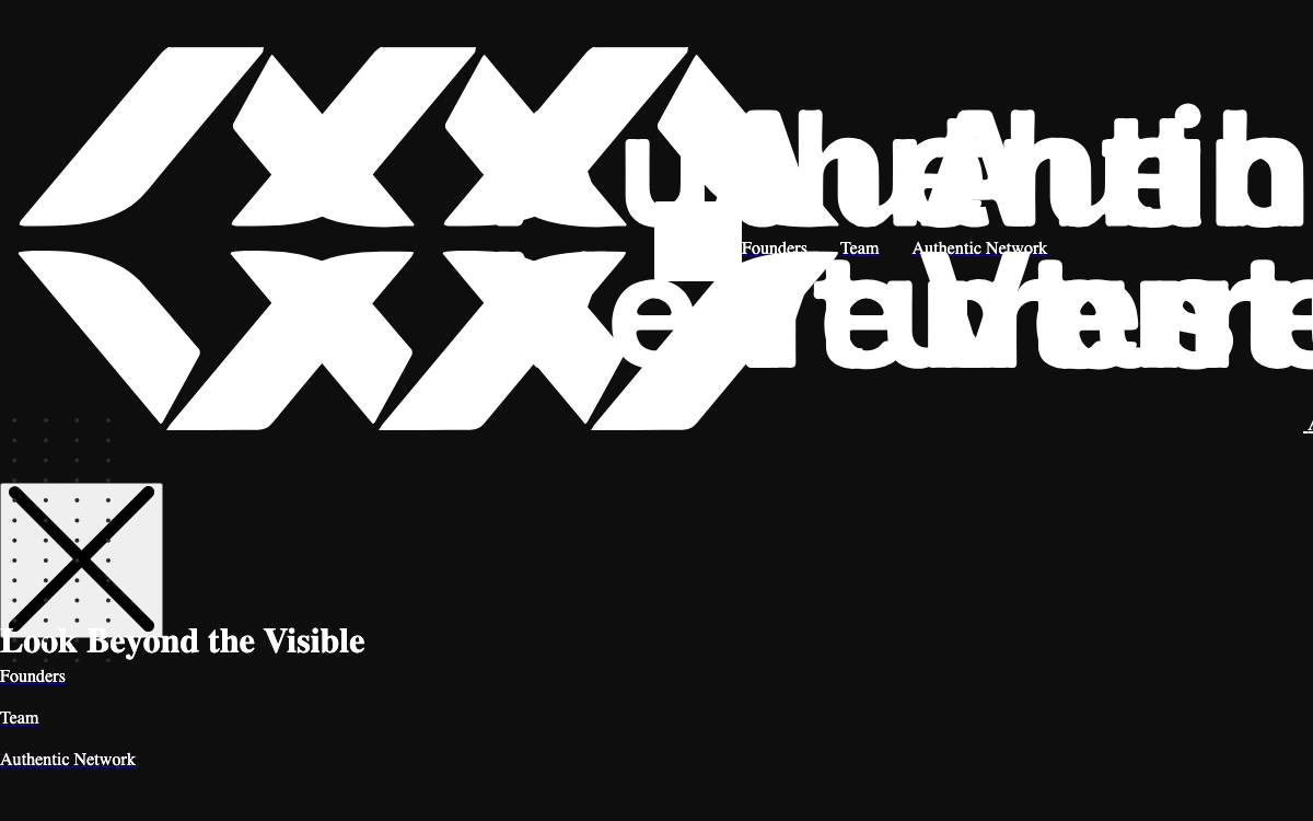 AUTHENTIC VENTURES website preview