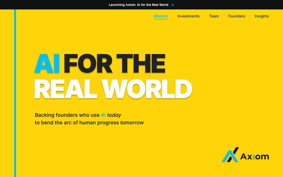 Axiom Partners website preview