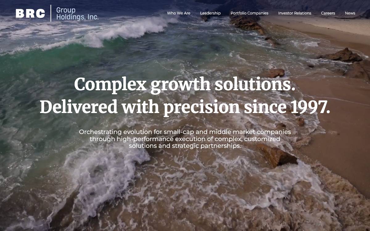 B. Riley Financial website preview