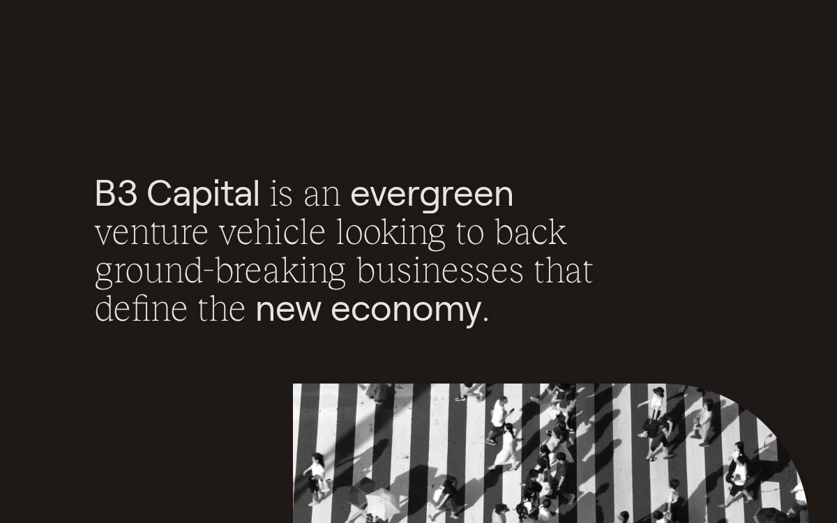 B3 Capital website preview