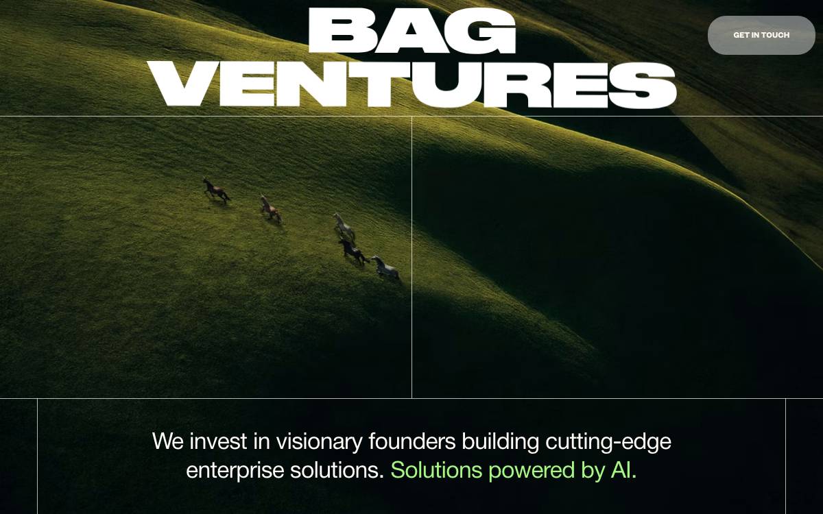 BAG Ventures website preview