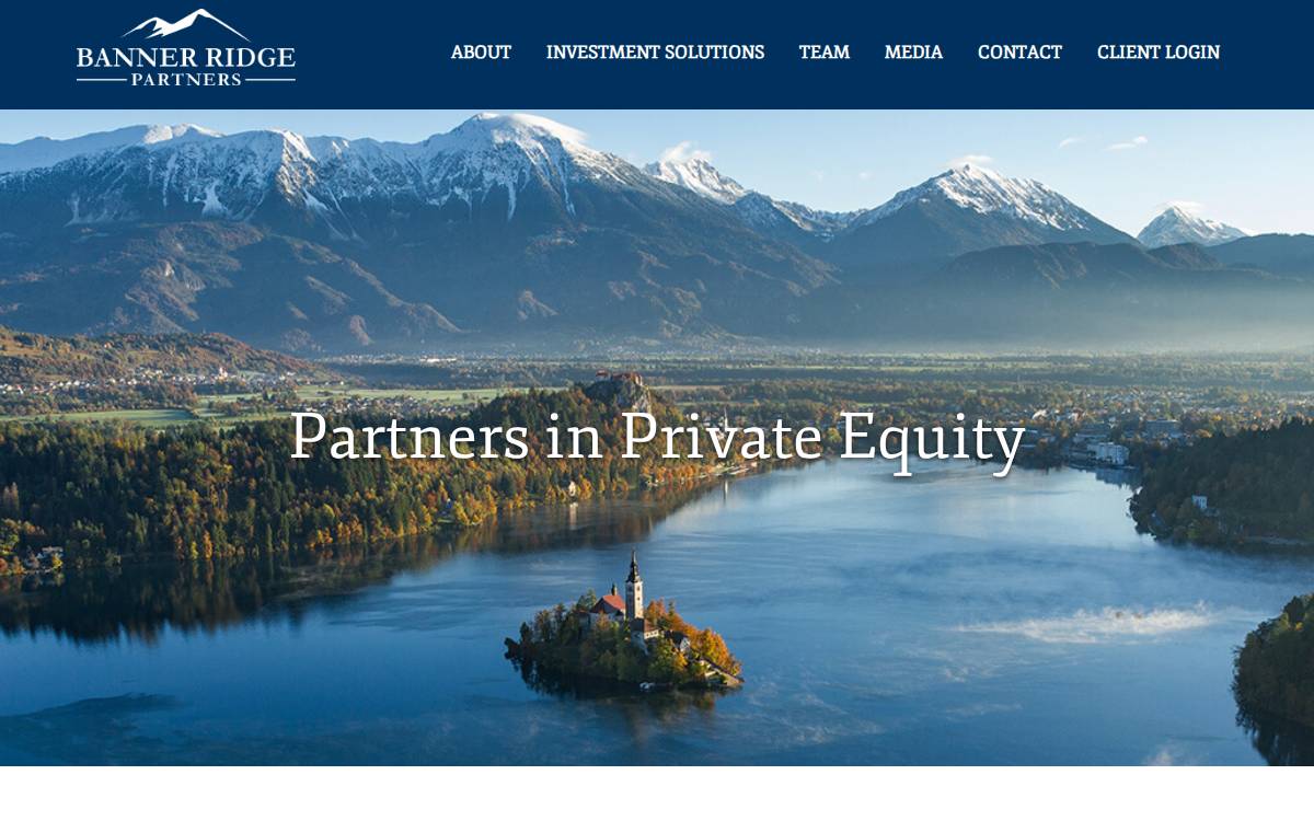 Banner Ridge Partners website preview
