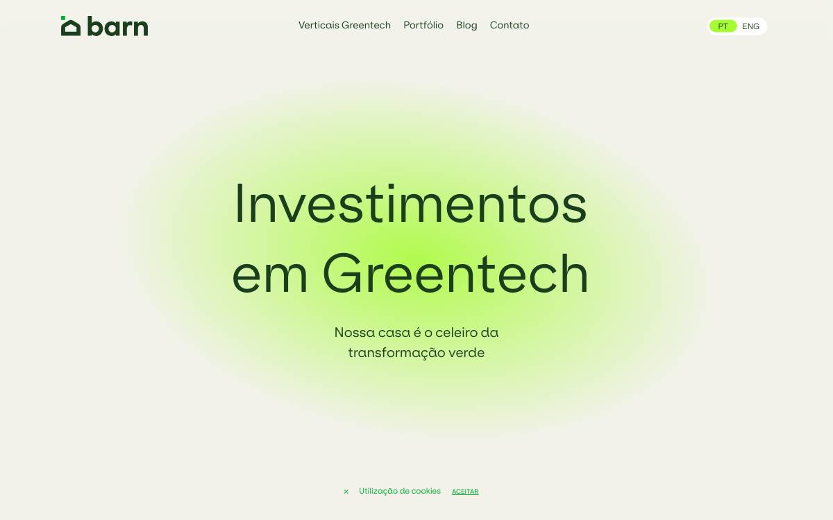 Barn Investments website preview