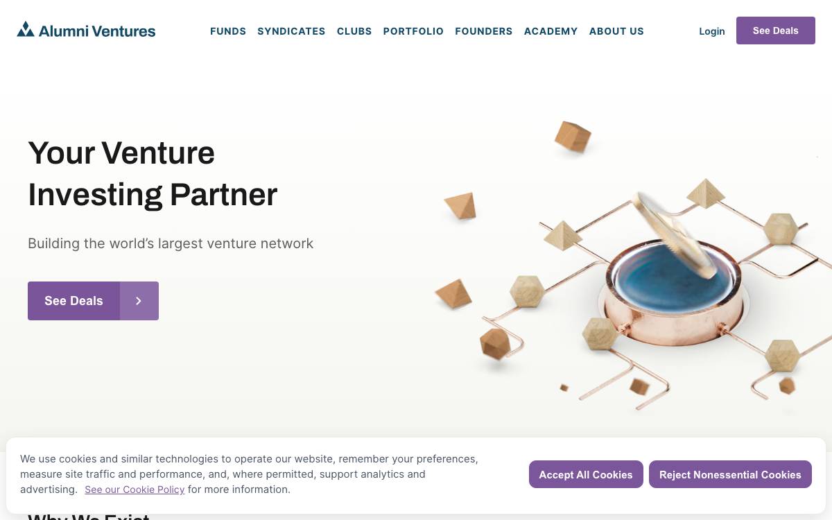 Basecamp Fund website preview