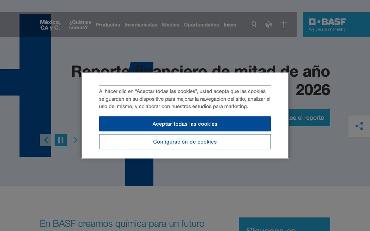 BASF Venture Capital GmbH website preview