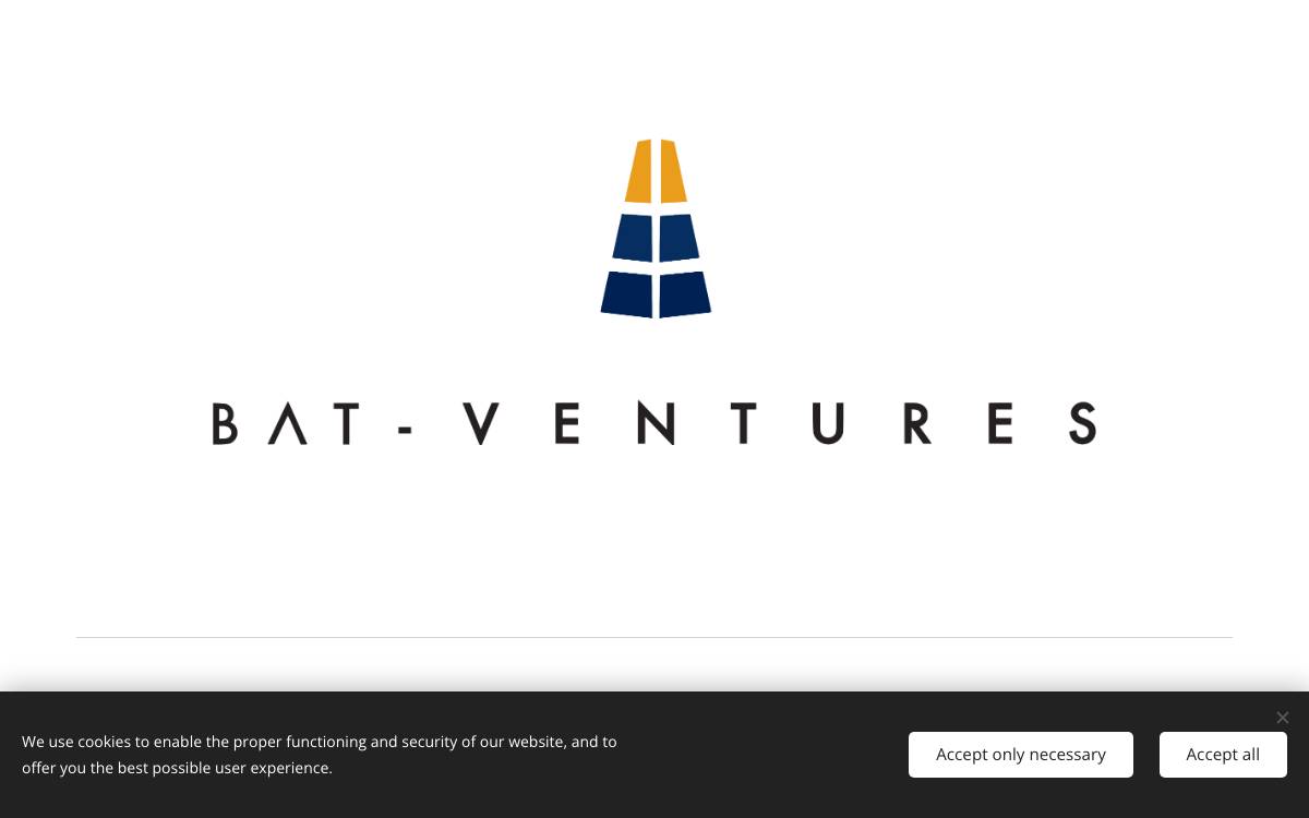 Bat ventures website preview