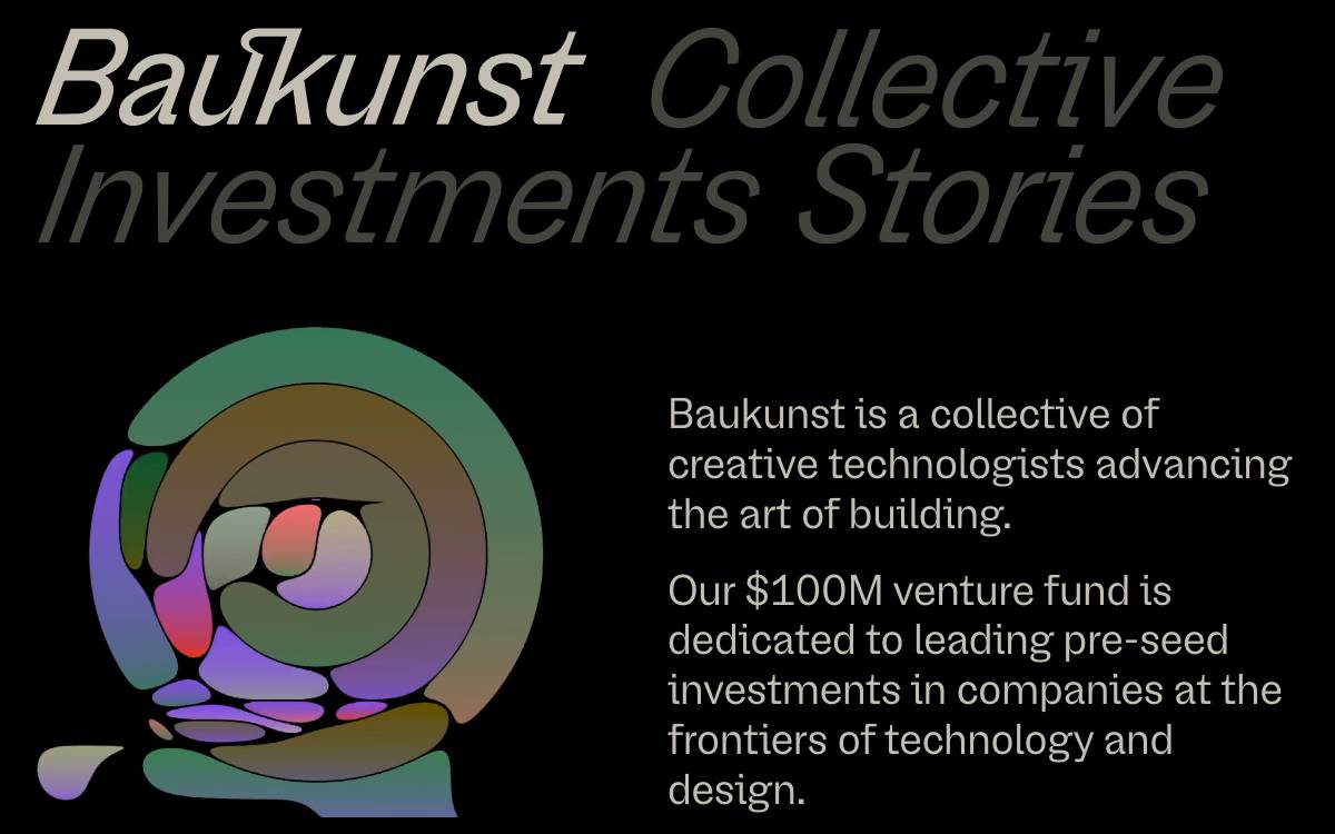 Baukunst website preview
