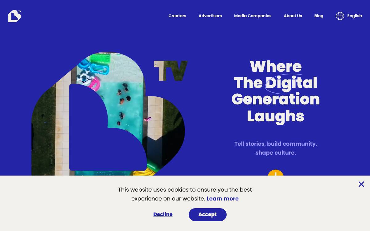 BBTV Holdings website preview