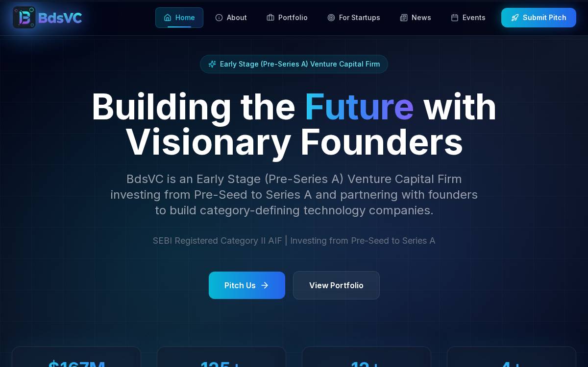 BdsVC website preview