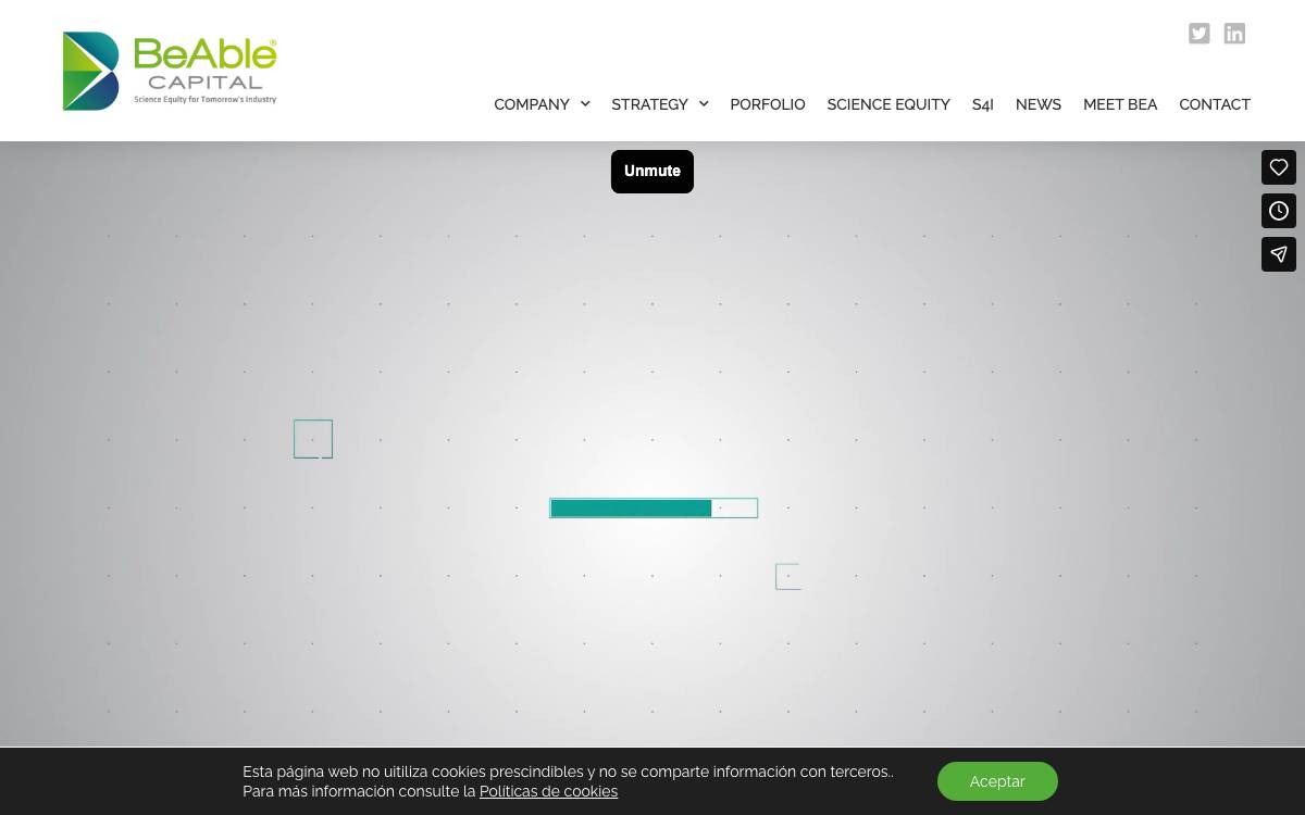 BeAble Capital website preview