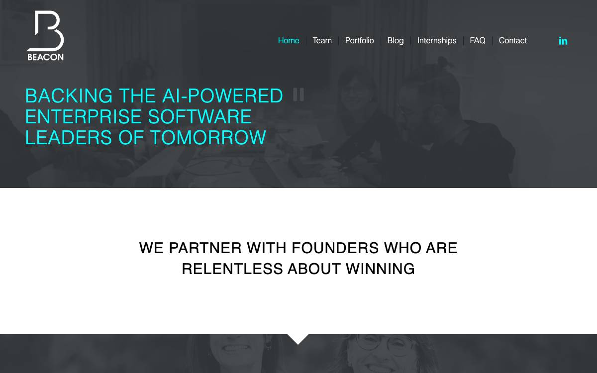 Beacon Capital website preview