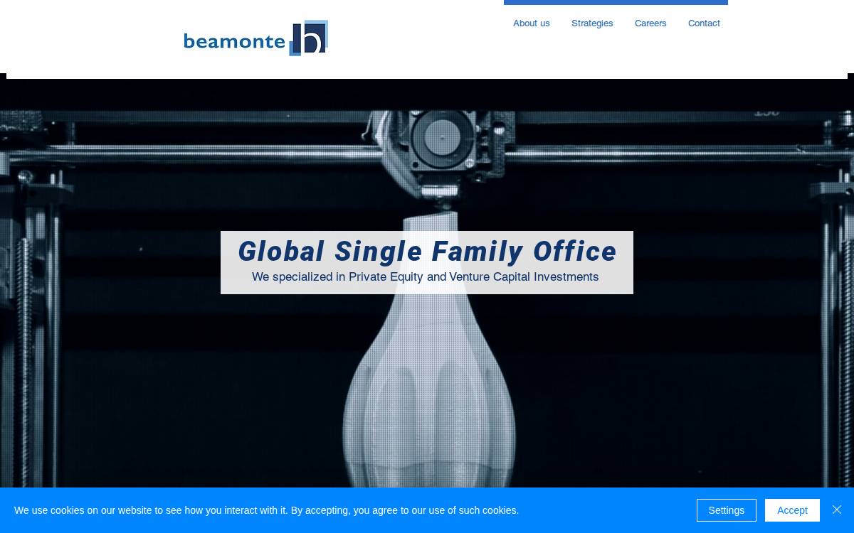 Beamonte Investments website preview