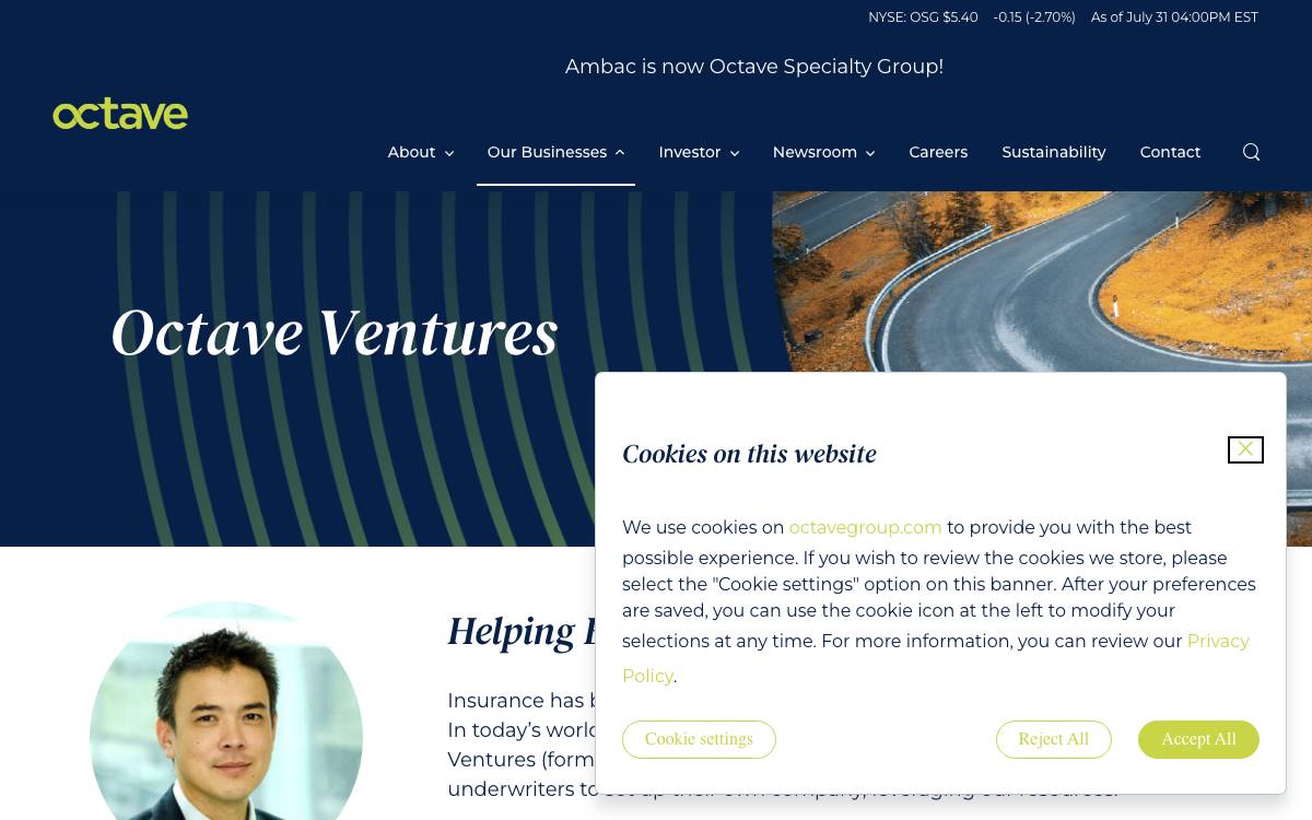 Beat Capital Partners website preview