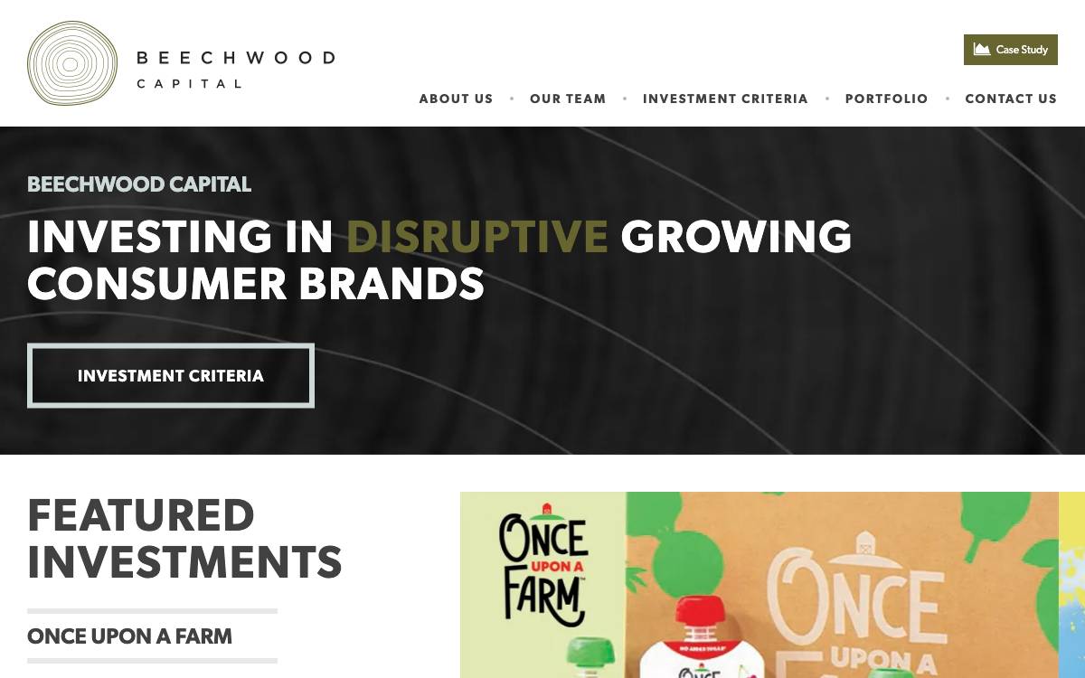 Beechwood Capital website preview