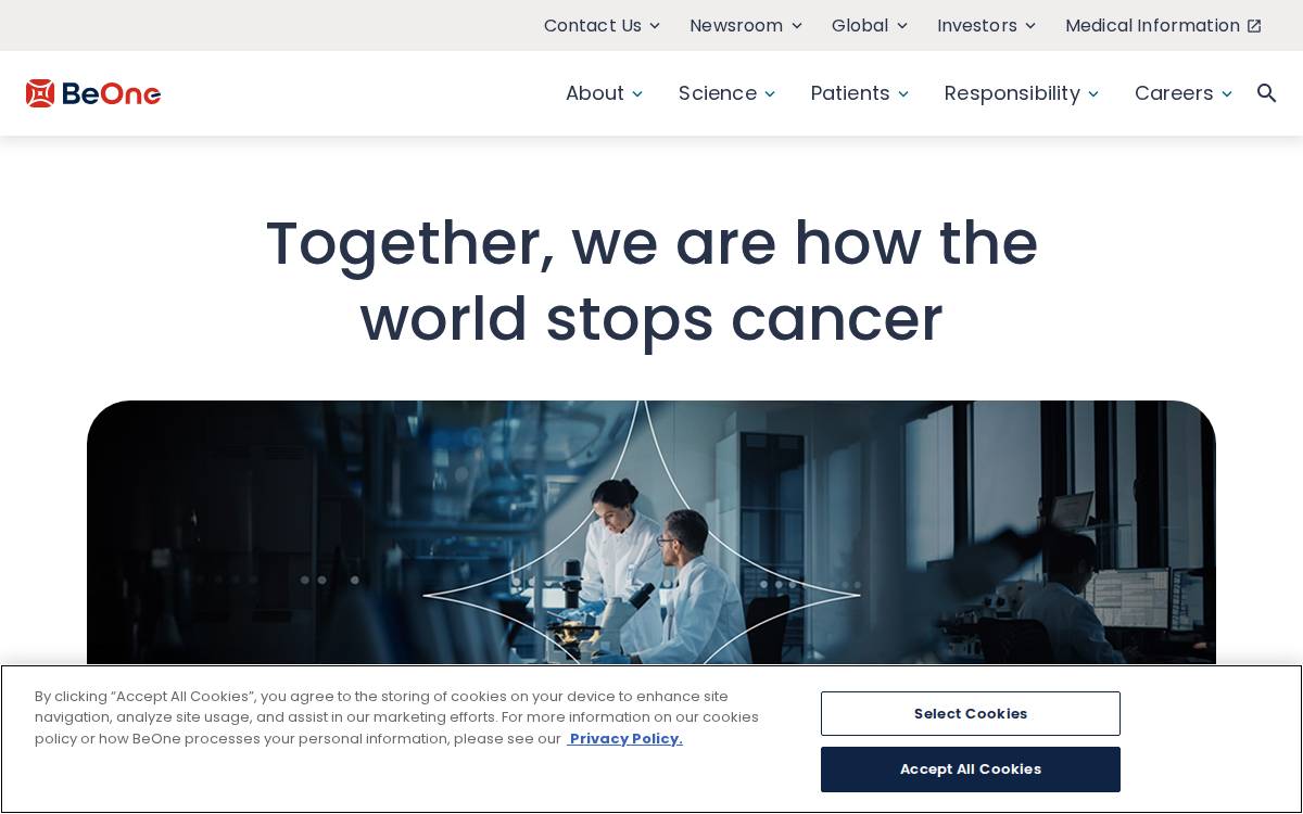 BeiGene website preview