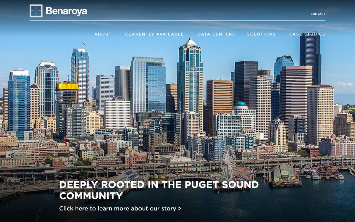 Benaroya Capital website preview