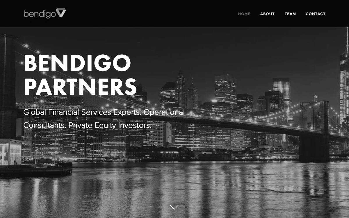 Bendigo Partners website preview