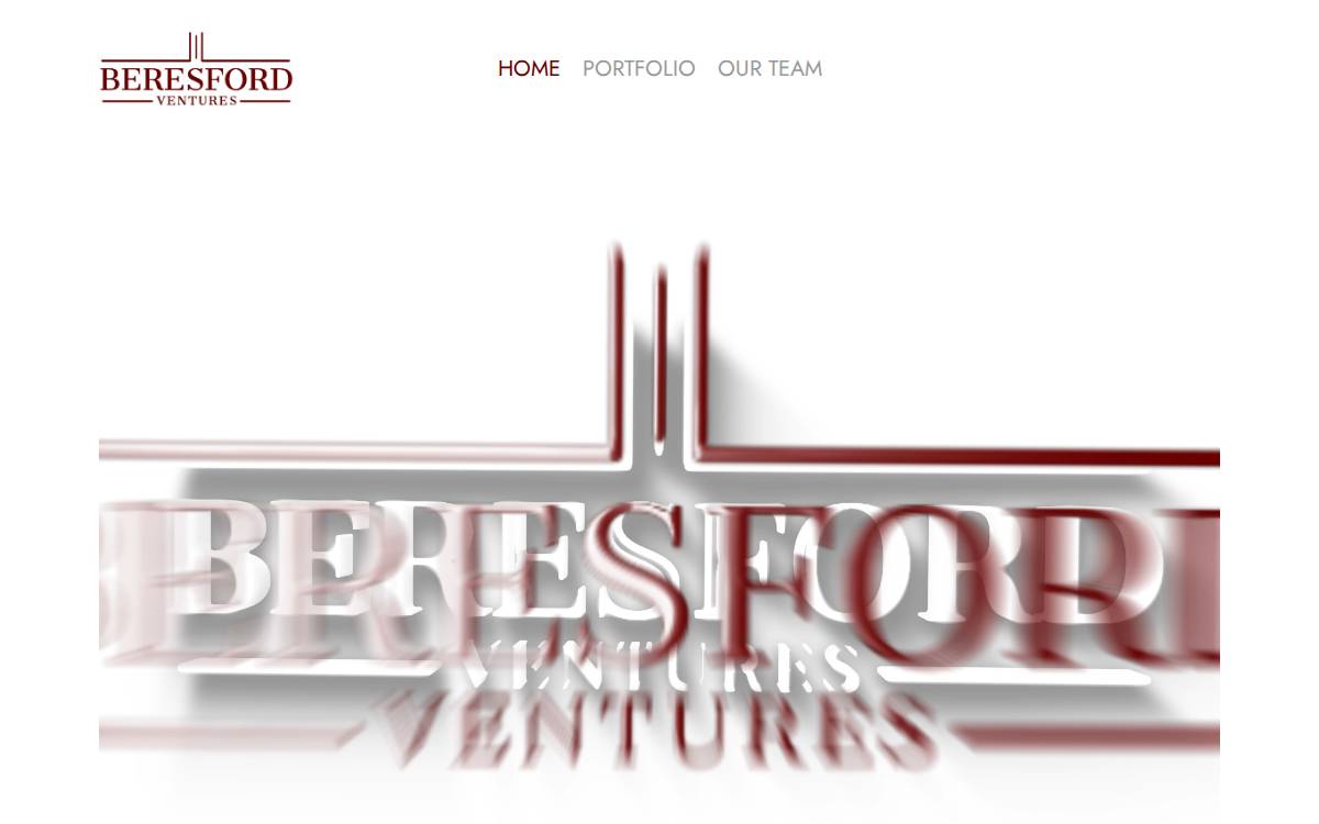 Beresford Ventures website preview