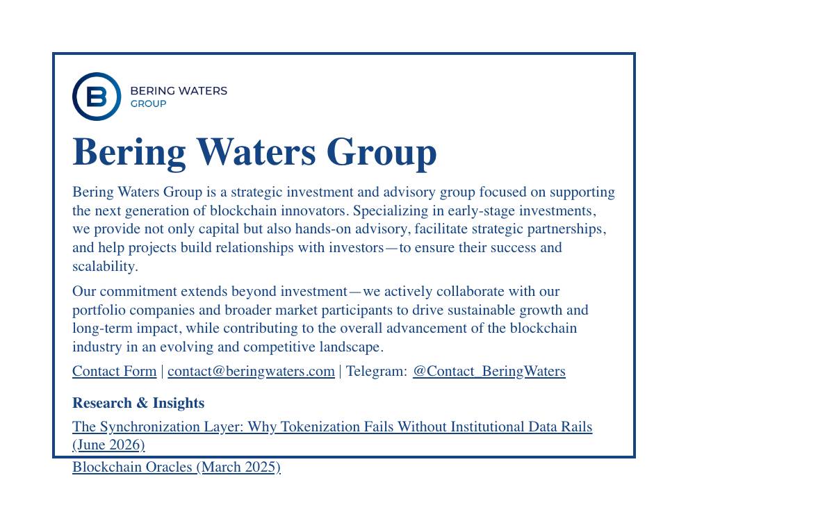 Bering Waters Ventures website preview