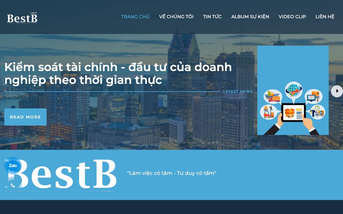 BESTB GROUP INVEST JOINT STOCK COMPANY website preview