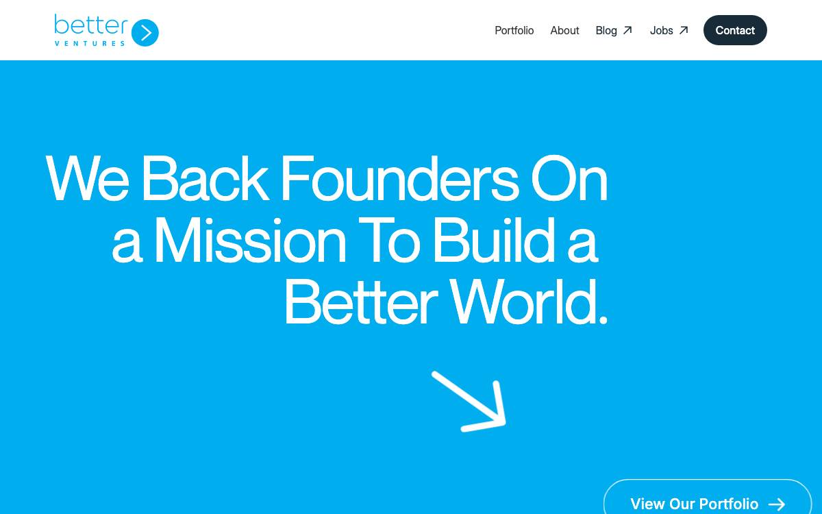Better Ventures Central Llc website preview