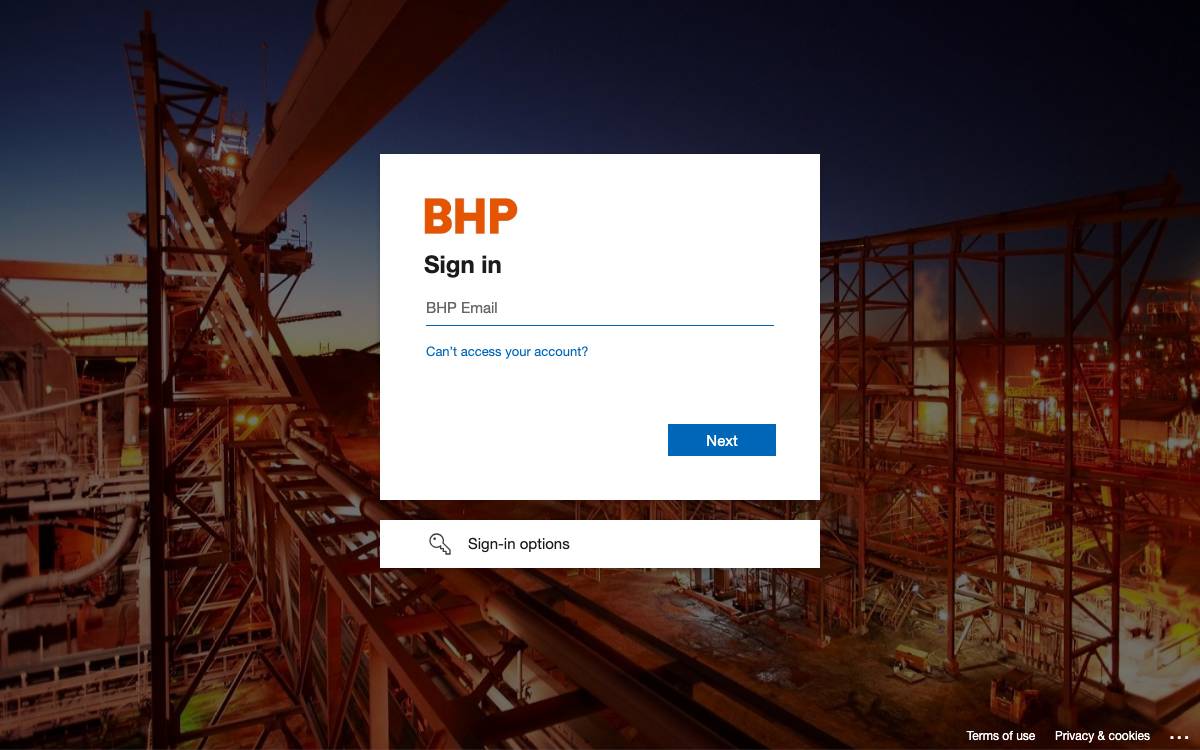 BHP Xplor website preview