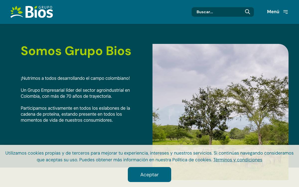 BIOS Ventures website preview