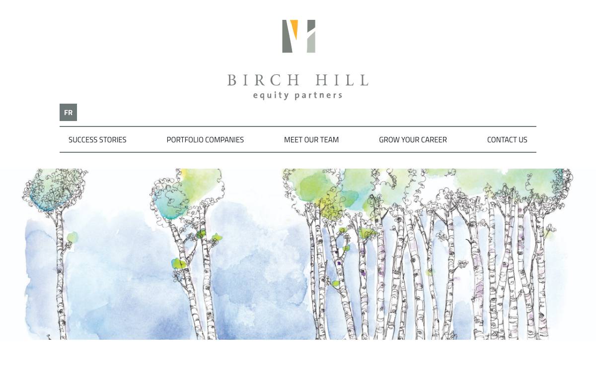 Birch Hill Equity Partners Management Inc. website preview