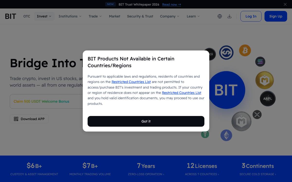 BIT Asia website preview