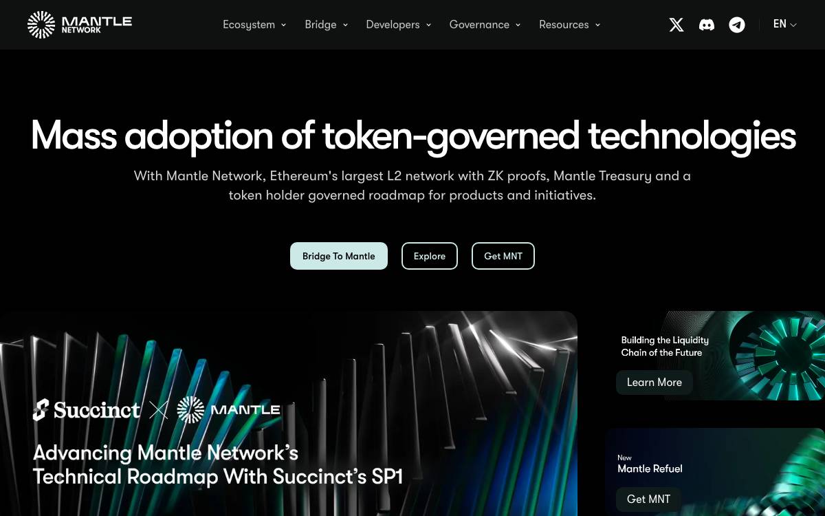 BitDAO website preview
