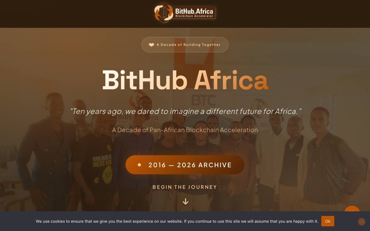 Bithub.Africa website preview