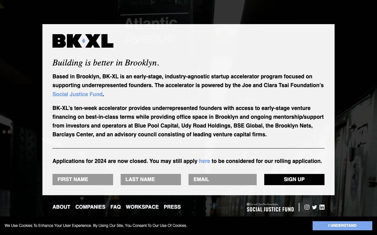 BK-XL website preview