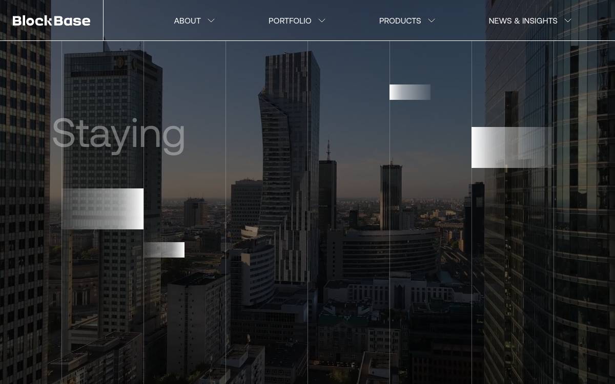 BlockBase Ventures website preview