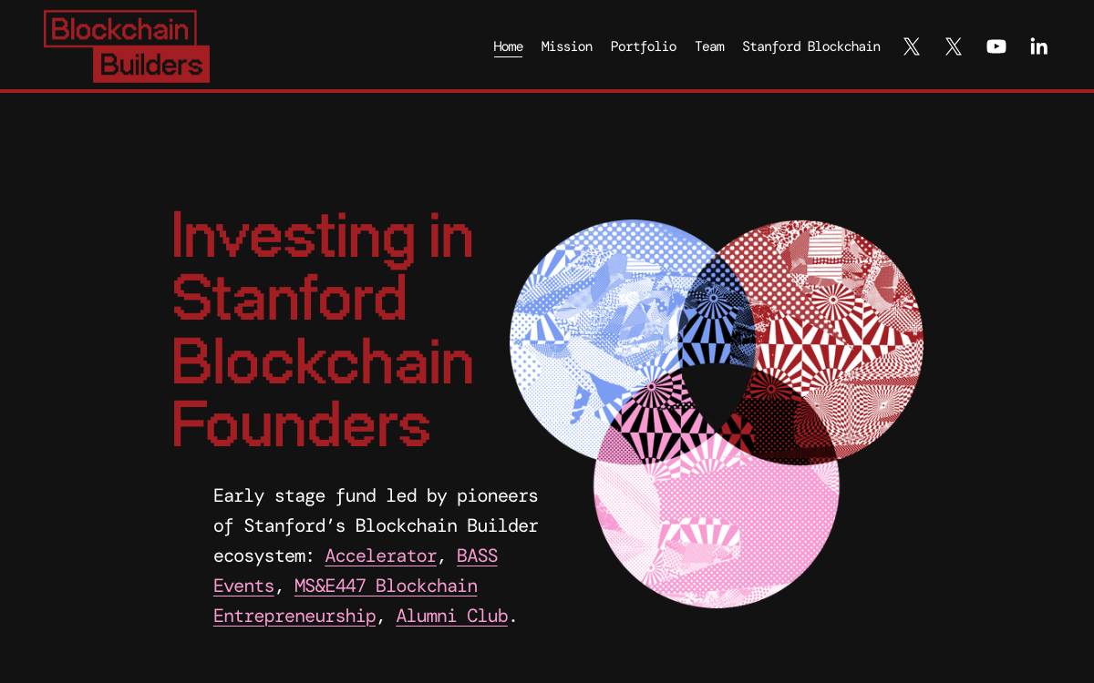Blockchain Builders website preview