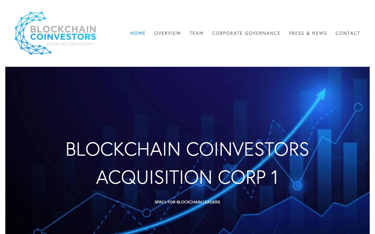 Blockchain Coinvestorsqq website preview
