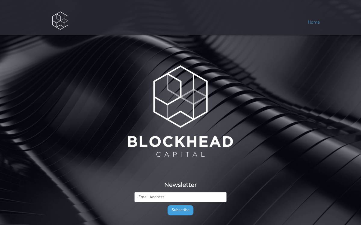 Blockhead Capital website preview