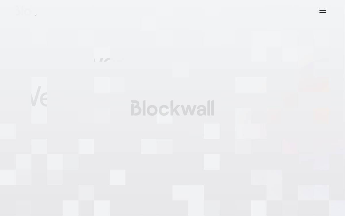 Blockwall website preview