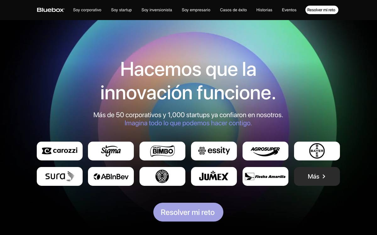 BlueBox Ventures website preview