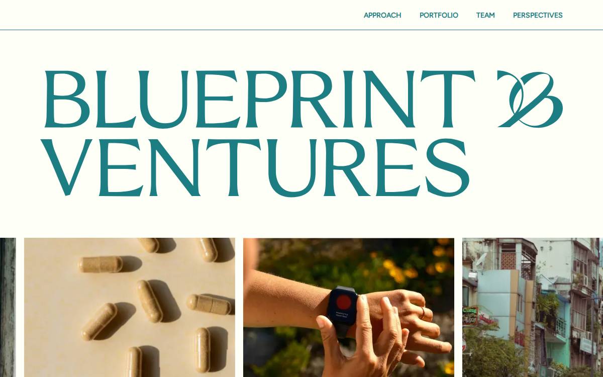 Blueprint Ventures (SEA) website preview
