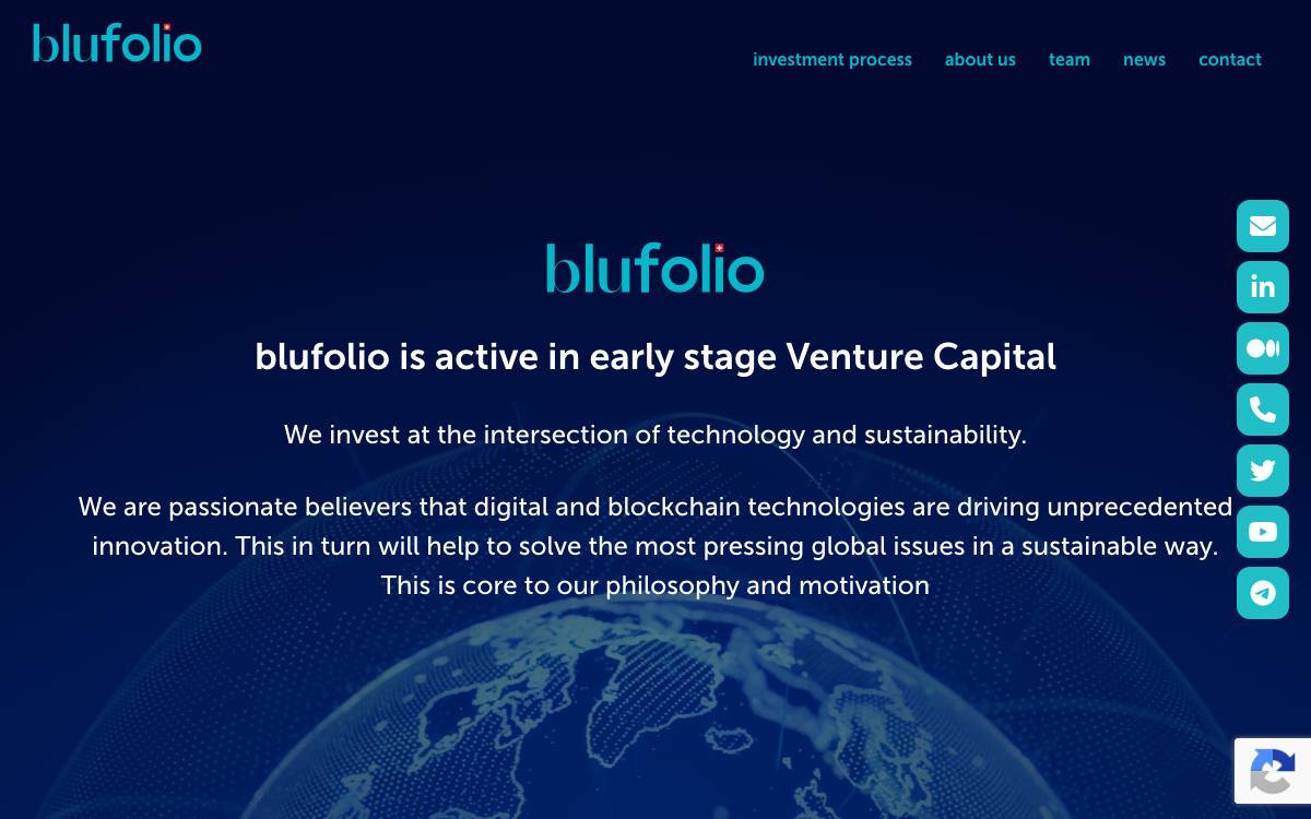 Blufolio website preview
